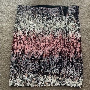 Sequined Midi Skirt Forever21